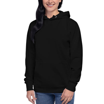 Unisex Premium Hoodie | Utamaro: "Woman Holding Up a Parasol" Premium Back-Print Hoodie