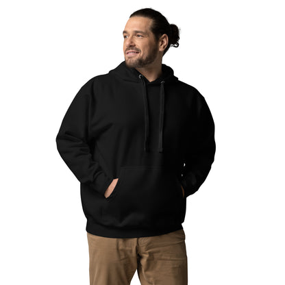Unisex Premium Hoodie | Utamaro: "Woman Holding Up a Parasol" Premium Back-Print Hoodie