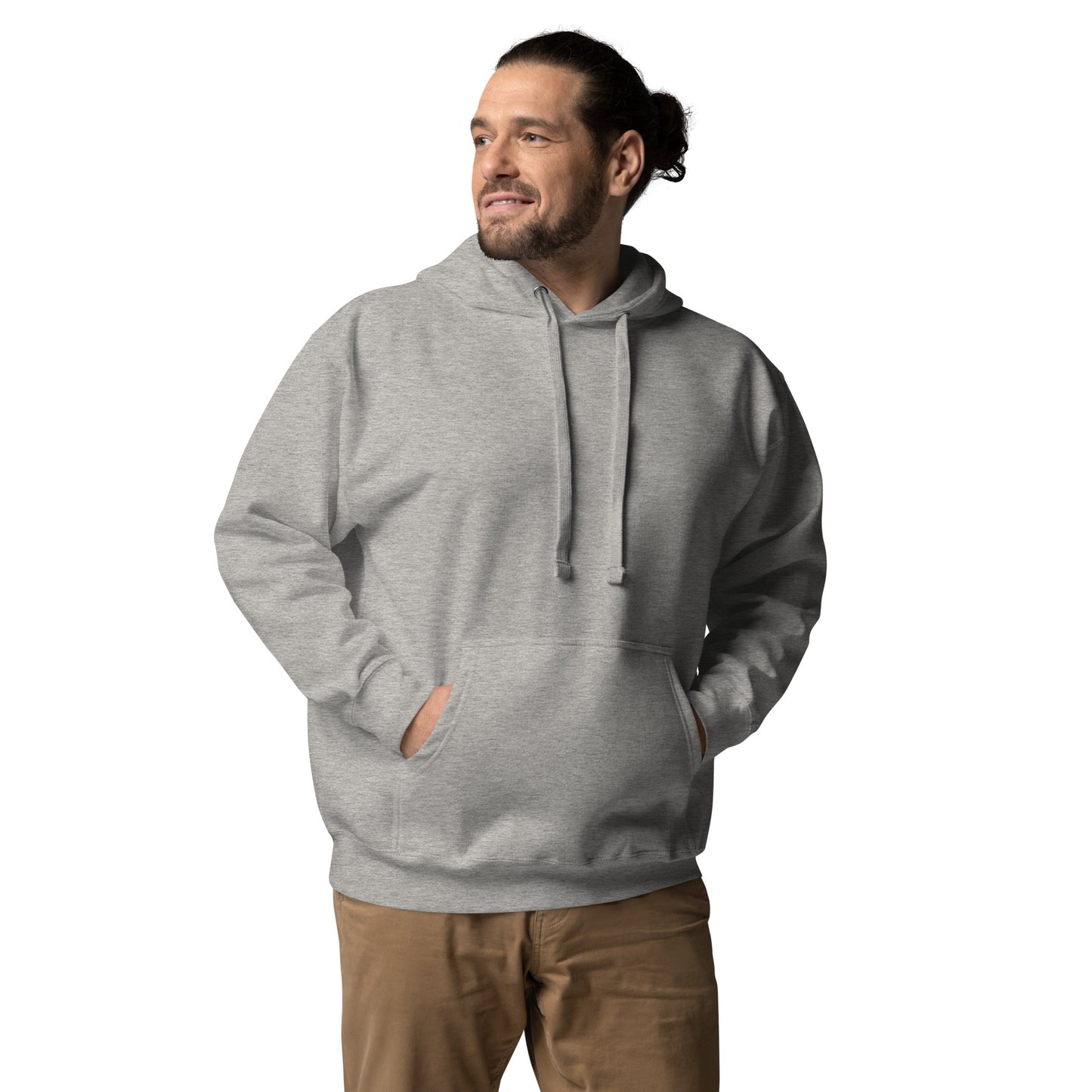 Unisex Premium Hoodie | Utamaro: "Woman Holding Up a Parasol" Premium Back-Print Hoodie